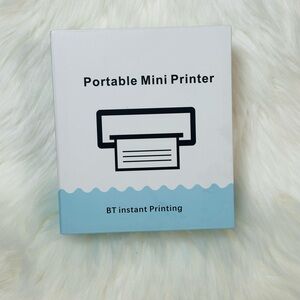 Portable Mini Printer - White